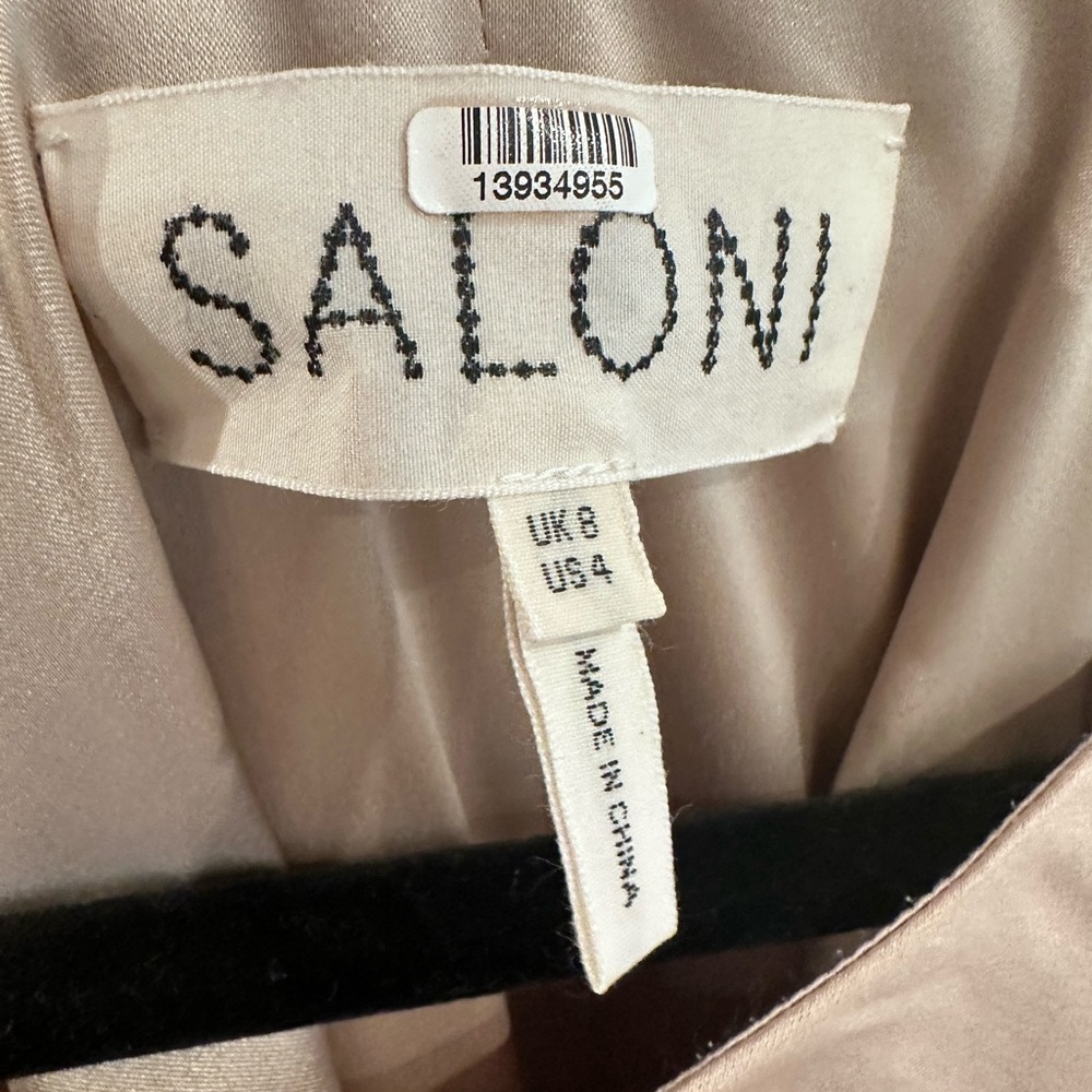 SALONI Jen Dress in Champagne Size US 4 - Picture 8 of 13